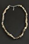 Sea shell necklace - brown