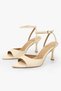 Women's Arel Butter Yellow Skin Heeled Shoes - 3