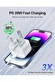 20W USB-C Fast Charger Adapter, PD Type-C Wall Plug for iPhone, Samsung, Tablets - 5