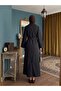 Women's Long Poplin Dress - 3