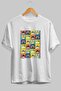 For the Sake of Cat Love 122 Front Cat Printed White Oversize T-Shirt 100% Cotton Unisex Cat Lover Premium Design