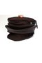 Men's Genuine Leather Brown Multi-Compartment Zippered Handbag and Portfolio Bag - 8