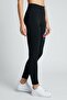 Women Tight Fit Brand Logo Training Leggings, Black - 4