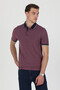 Polo Collar Cotton Pique T-Shirt - 4