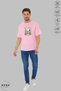 Unisex Crew Neck Snoopy Painting Printed Cotton Oversize Short Sleeve T-Shirt - 2