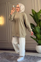 5633 - سترة نسائية طويلة مريحة وعادية - 6