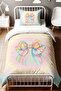 Colorful Ribbon Patterned Single Baby Kids Bedding Set - 2