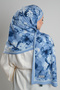 Baby Blue Zera Shawl Collection Italian Stitched Miracle Fabric Floral Patterned 202133_11 - 3
