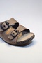 2934 Full Orthopedic Sole Adjustable Double Buckle Slippers - Men's Lightweight Daily Slippers - 3