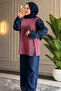 6448 - Stylish Comfortable Modal Interlock Knit Fabric Casual Women's Set - 7
