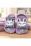 Size 25 Colorful Soft Sole Slippers - 2