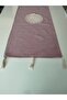 Handcrafted Lace Embroidered Soft Linen 100% Cotton 47X115 cm Runner - 2