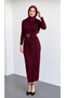 Sandy Hijab Evening Dress - 2