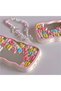 iPhone 14 Pro Max Compatible - Mirror and Tulip Pattern Soft Dough, Bead Bracelet Case - 2