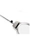 2.5x90 Mm 5x24 Mm Magnifying Glass , Tabletop Magnifying Glass with Latch Metal Hose - 5