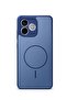 Honor 600 Lite 5G 2026 SilkTouch Premium Matte Silicone Protective with Thin Magsafe Case Cover - 3