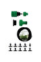 10 Meters DIY Balcony Veranda Gazebo Camellia Irrigation Cooling and Humidification System - 6
