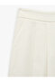 Cotton A-Line Pleated Midi Skirt - 7