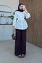 Kuzey Double Legged Trousers Plum - 3