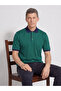 High Quality Men's Jacquard 100% Cotton Polo Collar T-Shirt - 3
