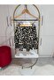 Leopard Pattern Pleated Mini Skirt Wrinkled Fabric Premium Quality - 3
