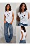 Stone Embroidered T-Shirt - 2