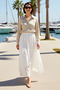 Women's Plus Size A-Line Maxi Skirt 100% Cotton Poplin Lined Relaxed Fit Casual Modern Stylish Comfortable - 3
