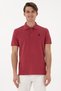 Men's Woven Fabric Slim Fit Polo Collar T-Shirt