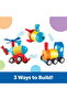 Let's build - 1-2-3 Rocket -Train - Helicopter - 10