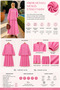 Mira Ruffle Detailed 4 Layer Muslin Skirt Set – Pink - 6