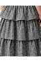 Black and White Checkered Set of 4 - 3