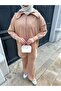 Women's Wide Leg Slit Zipper Suit - 3