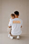 Father's Day Gift, Father-Child Combination, 100% Cotton Oversize T-Shirt