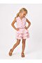 Girl's Three-Layered Ruffled Skirt Muslin Set Ser-0957 - 4