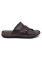 100% Genuine Leather Orthopedic Men's Summer Comfortable Daily Velcro Slippers 40-45 - 3