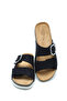Sib250202 Kifidis-Natura Women's Buckle Anatomical Leather Slippers 36-41 - 2