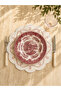 2-Piece White Collection Embroidered Premium Duck Fabric Placemat Set |   (38X38 cm) - with Liquid Repellent Feature - 3