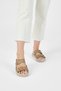 Women's Mink Skin Comfortable Fit Rope Detailed Slippers - 5