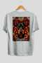 For Dog Lovers 29 White Oversize T-Shirt with Dog Print on the Back 100% Cotton Unisex Dog Lover Premium Design