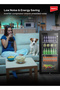 IMBC100 85L Showcase Chiller Black Child Lock & Key Fast Cooling Glass Shelf 2Yr - 4