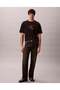 Ss 16S Elevated Monologo Tee Ck Logo Printed Short Sleeve Crew Neck T-Shirt Black - 3