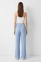 Women's Bubble Gofre Trousers Blue - 3