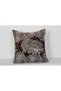 Brown Leaf Pattern Decorative Throw Pillow Cover Tropical Modern Design