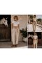 - Safran Halat Belted High Waist Trousers - 4