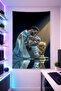 Popular-8 Wall Covering Brilliant Quality Fabric Room Decor Tapestry Wall Tapestry Gaming - 2