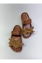 Floral Handmade Flower-Detail Comfortable and Stylish Designed Comfortable Sole Slippers - 6