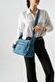 Klinkır Lightweight Rainproof Women's Messenger Bag Multi-Pocket 30*20 cm Shoulder Bag 571 Collection - 2