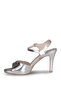 Zeyn 4144 Silver Heeled Women's Shoes - 4
