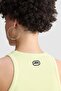 Ecko Red Hailey Slim Fit Crew Neck Printed Women's Yellow Tank Top - 3
