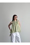 Halter Neck Balloon Blouse - 2